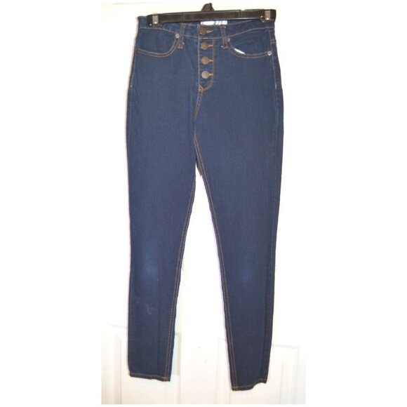 No Boundaries Women's Skinny Jeans Blue Denim Size 5 Pants 27 w x 28 in - Picture 1 of 6